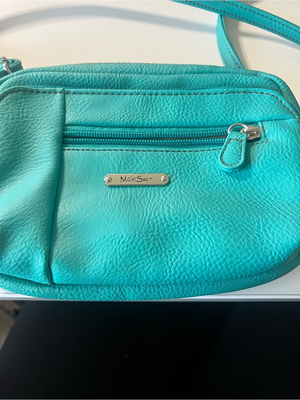 Faux leather crossbody bag, MultiSac Mini Dynamic